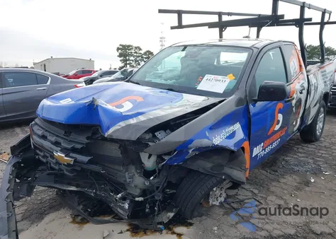 2022 Chevrolet Colorado 2Wd Long Box Lt from USA, damaged, VIN 1GCHSCEA1N1268055